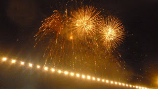 Le feu d'artifice du Grand Hôtel Kempinski