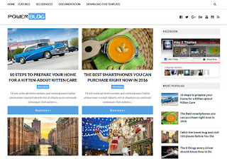 Power Blog Blogger Template