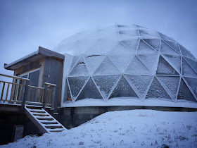 13-Hjertefølgers-Architecture with a Cob House built in a Geodesic Dome in the Arctic Circle