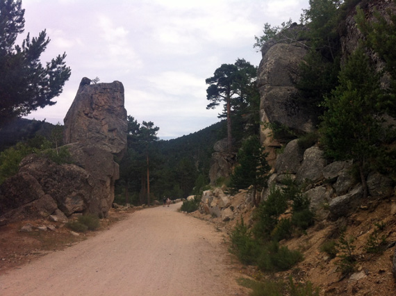 Ruta en bici de Madrid a Segovia por el Camino de Santiago, julio 2012