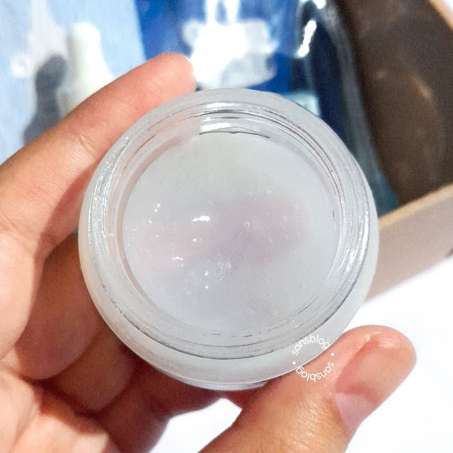 tekstur gel glowlabs peptide moist