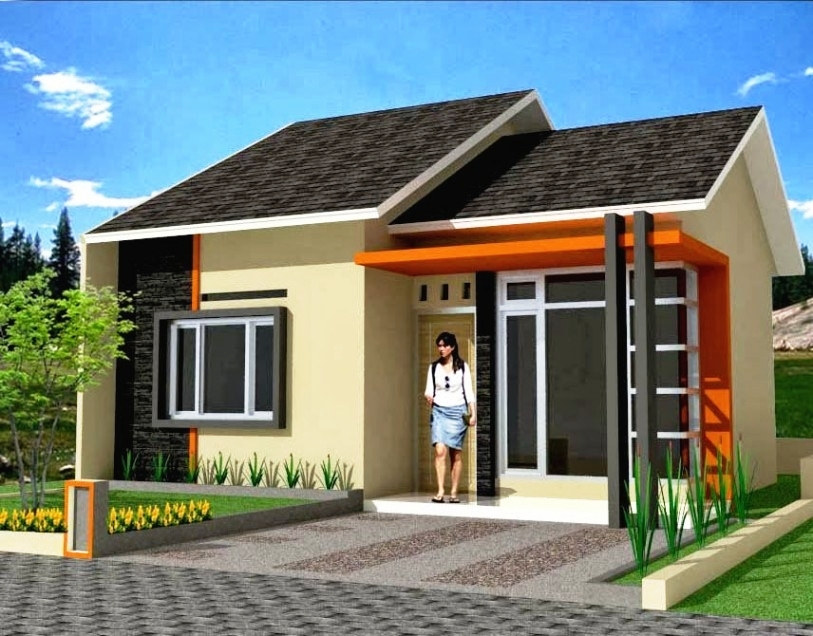 66 desain  rumah sederhana  minimalis terbaru 2 kamar  