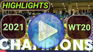 ICC World Twenty20 2021 Match Highlights Online