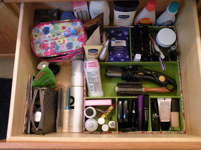 Organized Bathroom Drawer