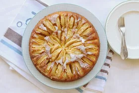 Torta di mele a raggi czyli promieniste ciasto jabłkowe