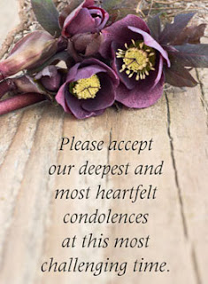 Condolence messages