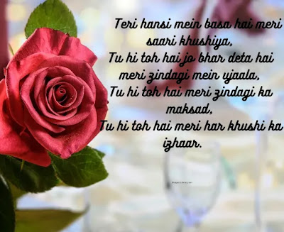 Romantic Love Shayari for Boyfriend in Hinglish