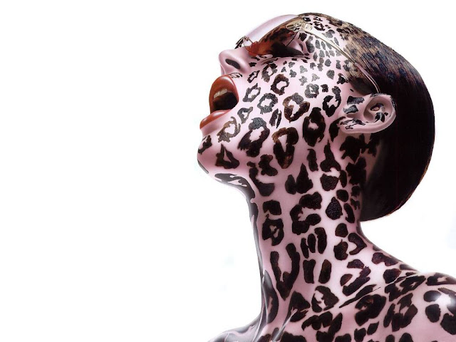gallery of female body paint leopard