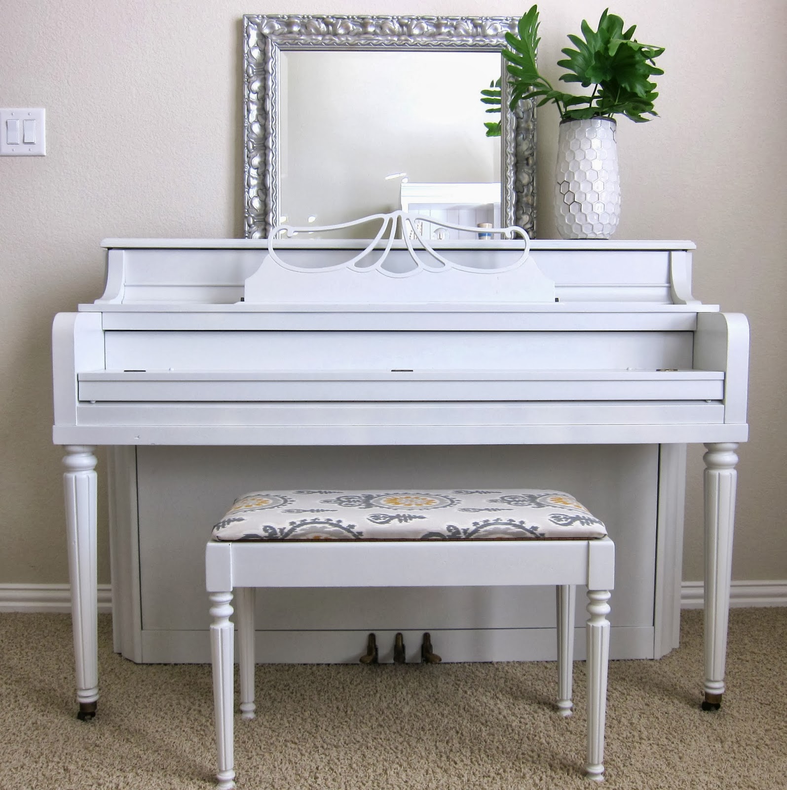 this is happiness: diy piano transformation