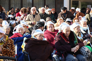 Fiesta de fin de año en la residencia de ancianos de la Fundación Miranda