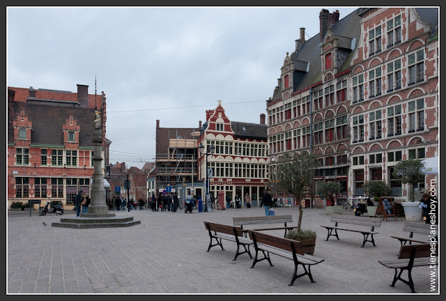 Plaza Sint-Veerlplein Gante