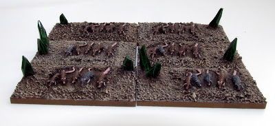 6mm Fantasy Skaven rat Swarm