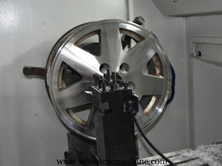 Economical Wheel Repair Lathe CK6160W Exported To Netherlands