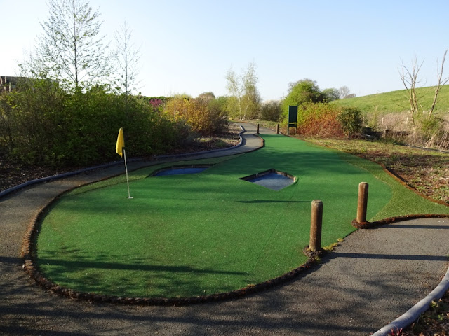 Mini Golf course at Clays Golf Centre in Wrexham