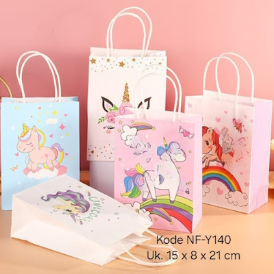 Paper Bag Motif Unicorn (NF-Y140)