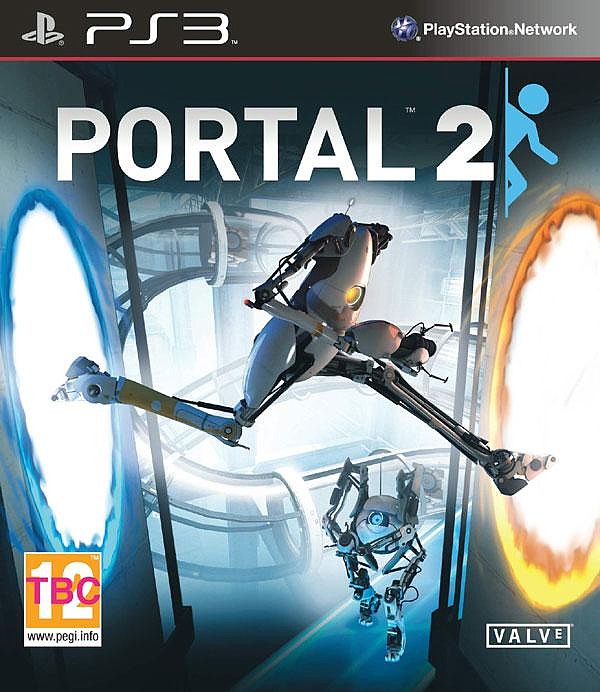 portal 2 ps3 cover. portal 2 ps3 box art. portal 2