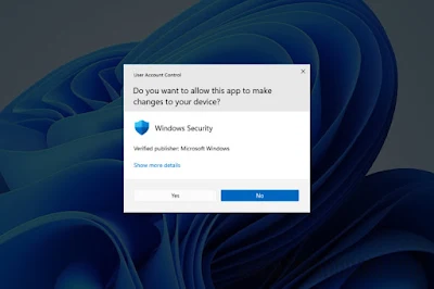 Pilih Yes Pada Popup Windows UAC