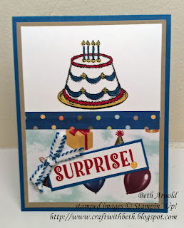 Craft with Beth: Birthday Memories Sneak Peek Birthday Card Stampin Up