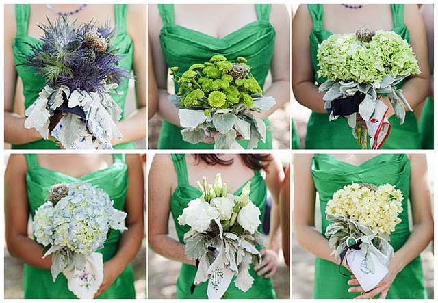 Wedding Theme By Colour GreenThemed Real Weddings