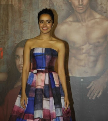 Shraddha Kapoor at Baaghi Trailer Launch photos