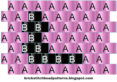 Printable Pony Bead Alphabet 1 Labeled Letter L