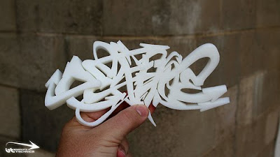 3d Graffiti Rapid Prototype