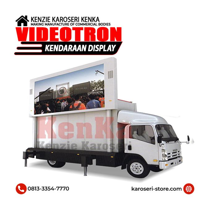 Info Harga Pembuatan Karoseri Mobile Display