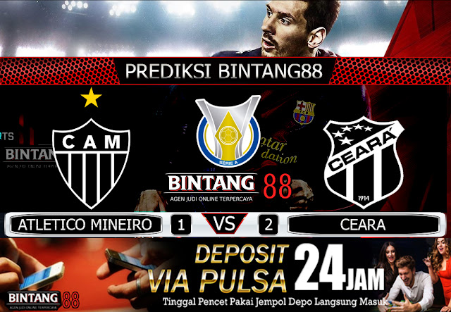 PREDIKSI ATLETICO MINEIRO VS CEARA 16 AGUSTUS 2020