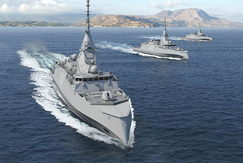 Naval Group inició la construcción de la tercera fragata de defensa (FDI) para Grecia