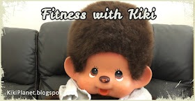 kiki Monchhichi fitness gym yoga Monday motivation kawaii humour