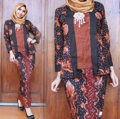 20 Contoh Model Baju  Batik  Pesta  Modern 2020