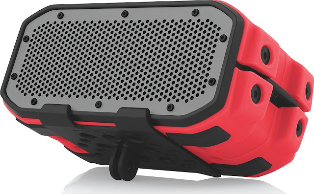 BRV-1M portableBluetooth Speaker in a standing position