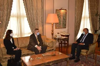 وزير الخارجية يلتقي مبعوث الأمم المتحدة الخاص إلى ليبيا