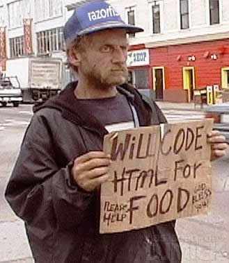 Funny Beggars With Funny Signs