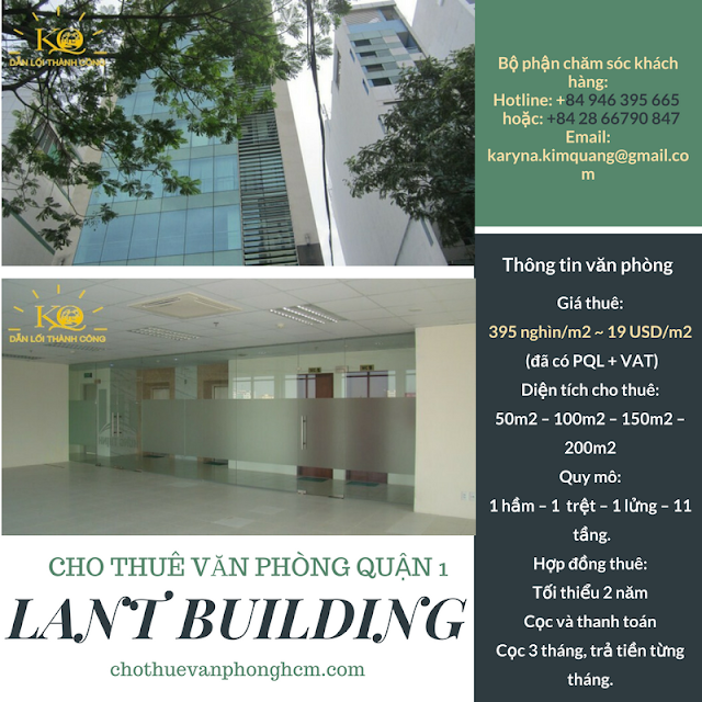 cao ốc văn phòng Lant building đường Hai Bà Trưng