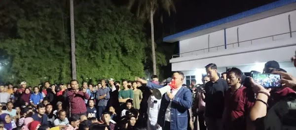 Jumpai Pendemo di Katibung, Nanang Ermanto Janji Perjuangkan Hak Karyawan PT SSH