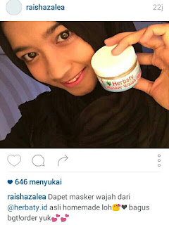 Masker wajah alami herbaty