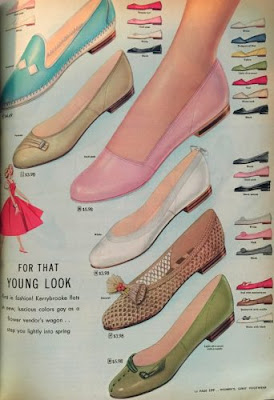 Women's Flats 1950's