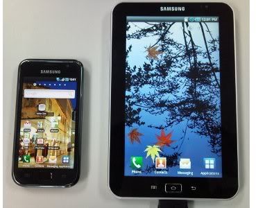 the Samsung Galaxy Tab