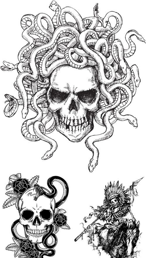 Skull Tattoos for Girls During the last skull tattoos were unique designed