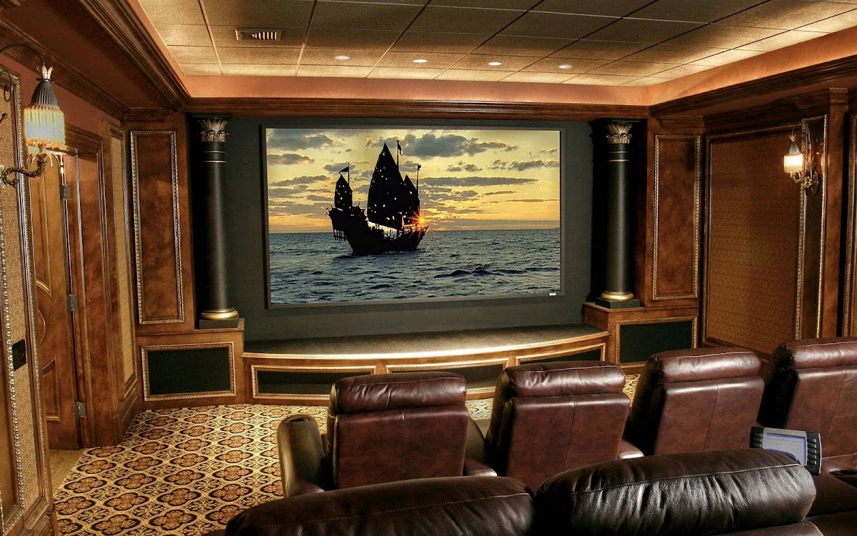 Amazing Living Room Widescreen HD Wallpaper