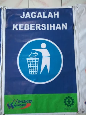 advertising-semarang-safety-sign-mmt-proyek-semarang-pt-waskita-beton-precast-tbk-jagalah-kebersihan