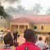 Youths Burn Imo Police Station Over Killing Of Two Siblings (Photos)