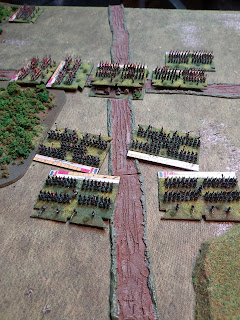 The French infantry are sent packing!