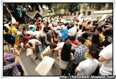 國際香港枕頭大戰日2012