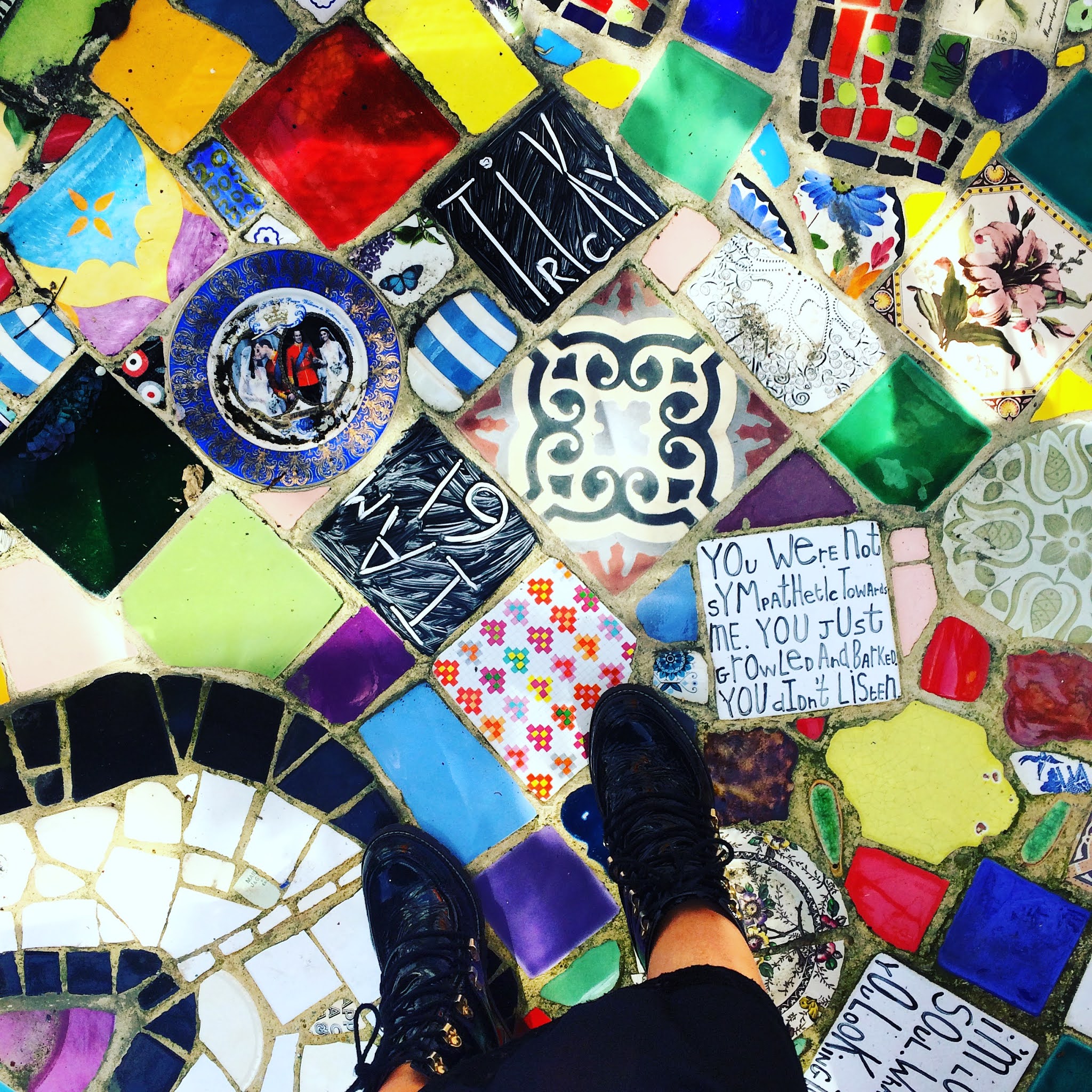 mosaic pathway at the house of dreams in london