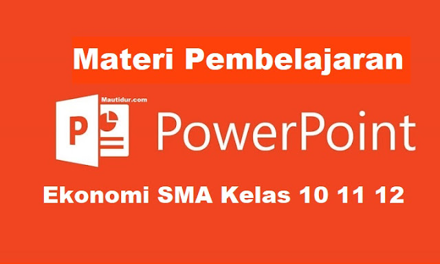 materi ppt ekonomi sma