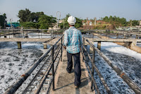 A sewage treatment plant in India. (Credit: Asian Development Bank/flickr) Click to Enlarge.