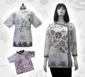 Model Baju Batik Berbagai Corak (Wanita, Pria, Couple 