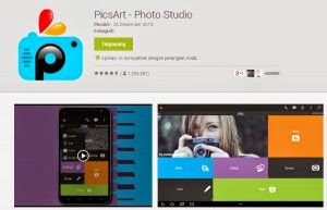 Aplikasi edit foto terbaik dan terpopuler untuk HP android 2015.